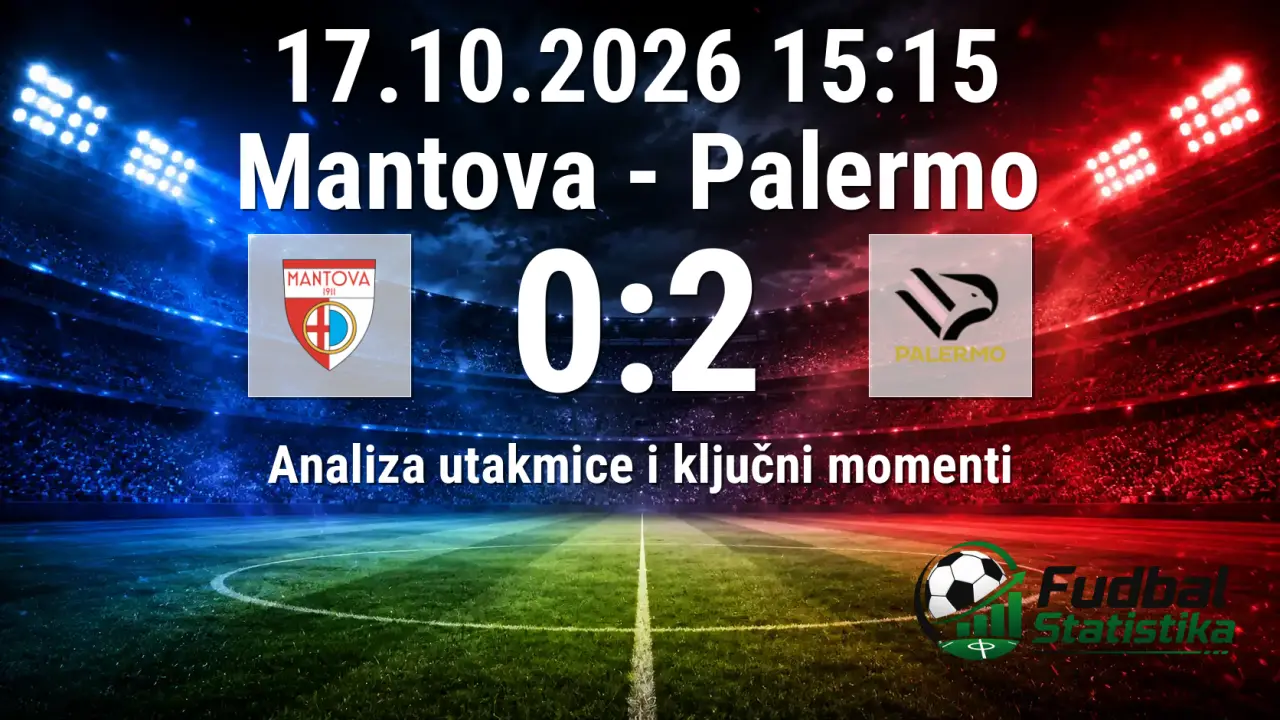 Mantova - Palermo 0:2, Serija B 7. kolo