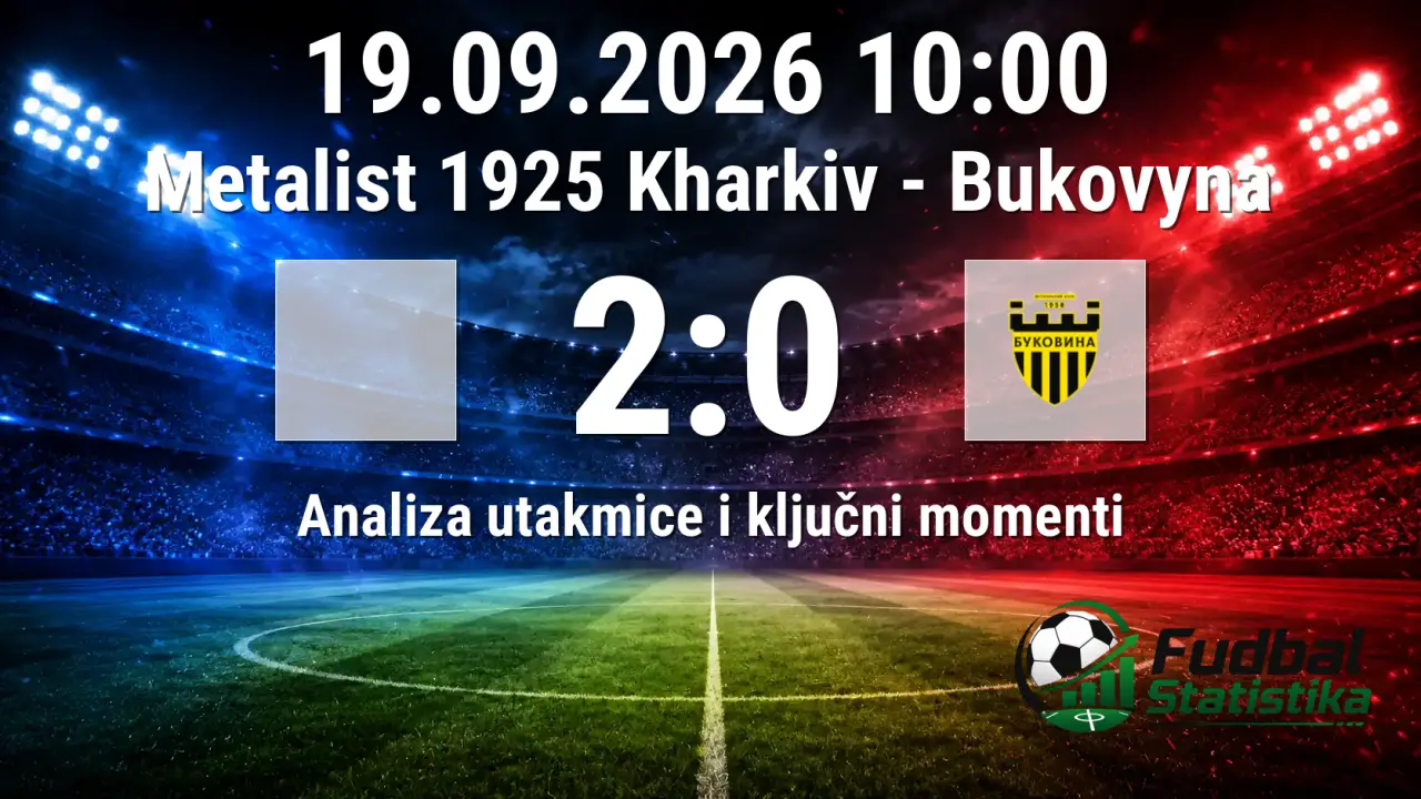 Metalist 1925 Kharkiv – Bukovyna 2:0, Premijer liga Ukrajine