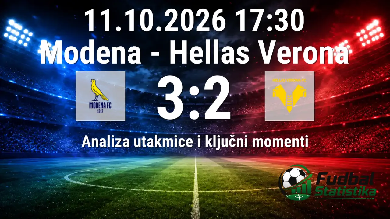 Modena nadoknadila i savladala Hellas Verona u Seriji B