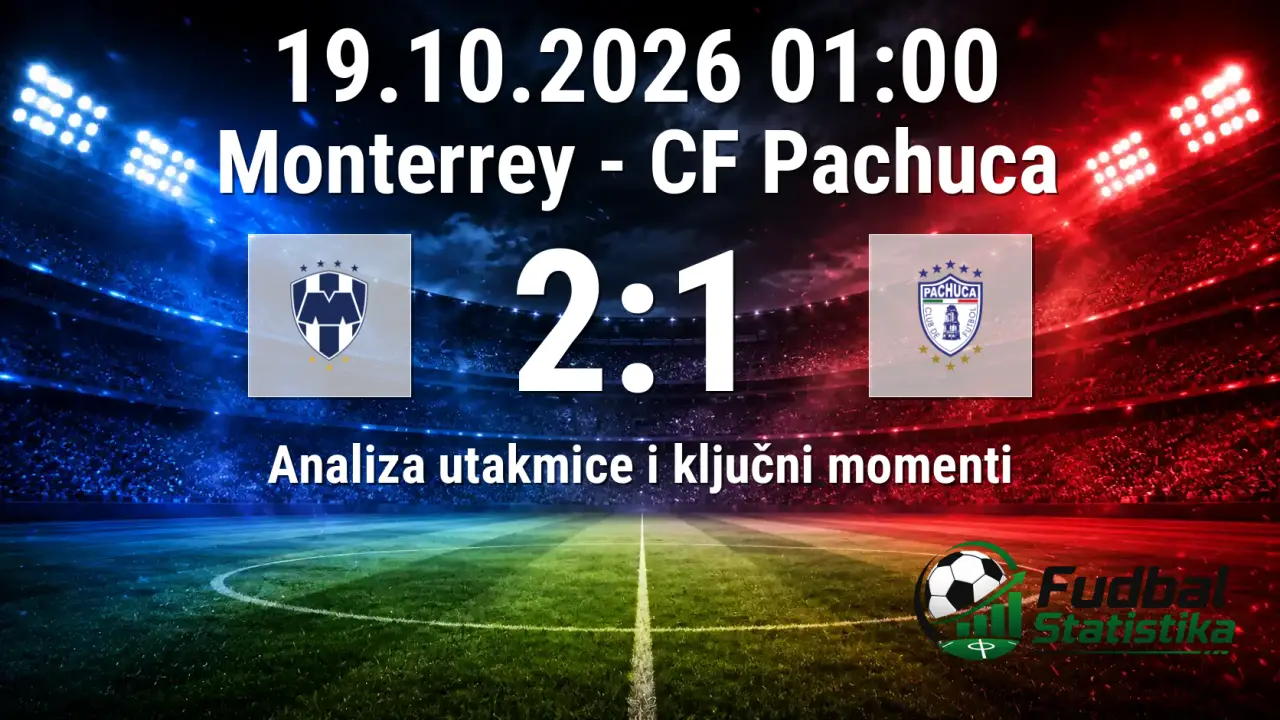 Monterrey pobedio CF Pachuca u Apertura 12