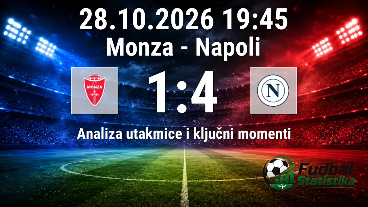 Monza vs Napoli 1-4: Pregled 9. kola Serie A