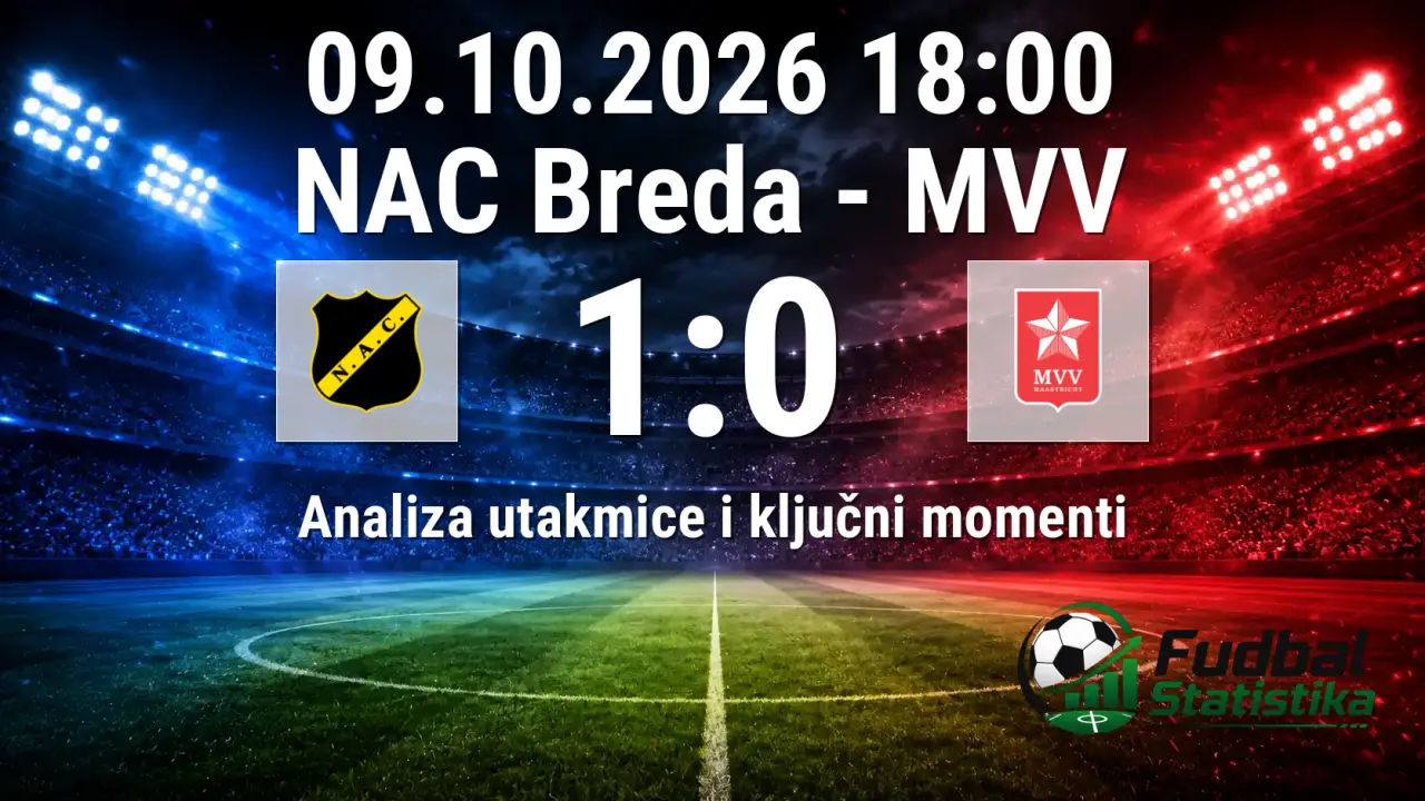 NAC Breda - MVV 1:0, Eerste Divisie 10. kolo