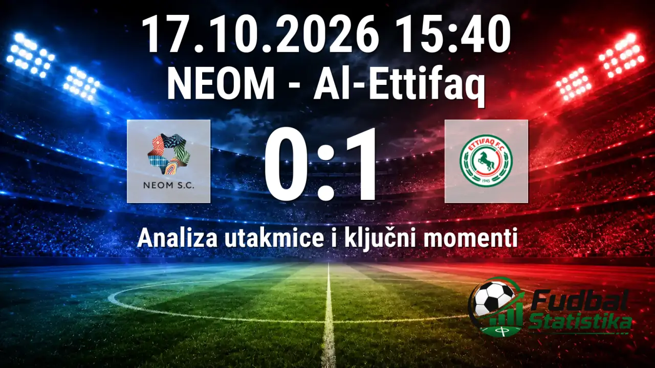 NEOM - Al-Ettifaq 0:1, Pro League 2026