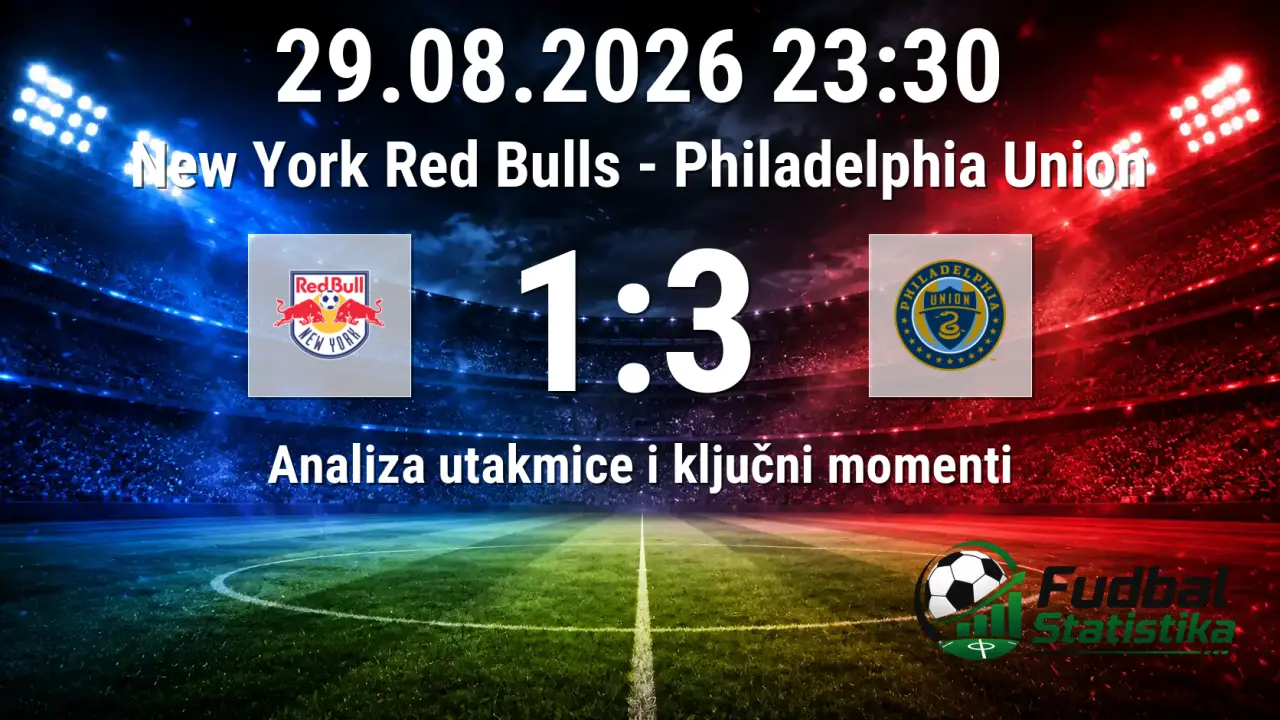 New York Red Bulls - Philadelphia Union 1:3 analiza