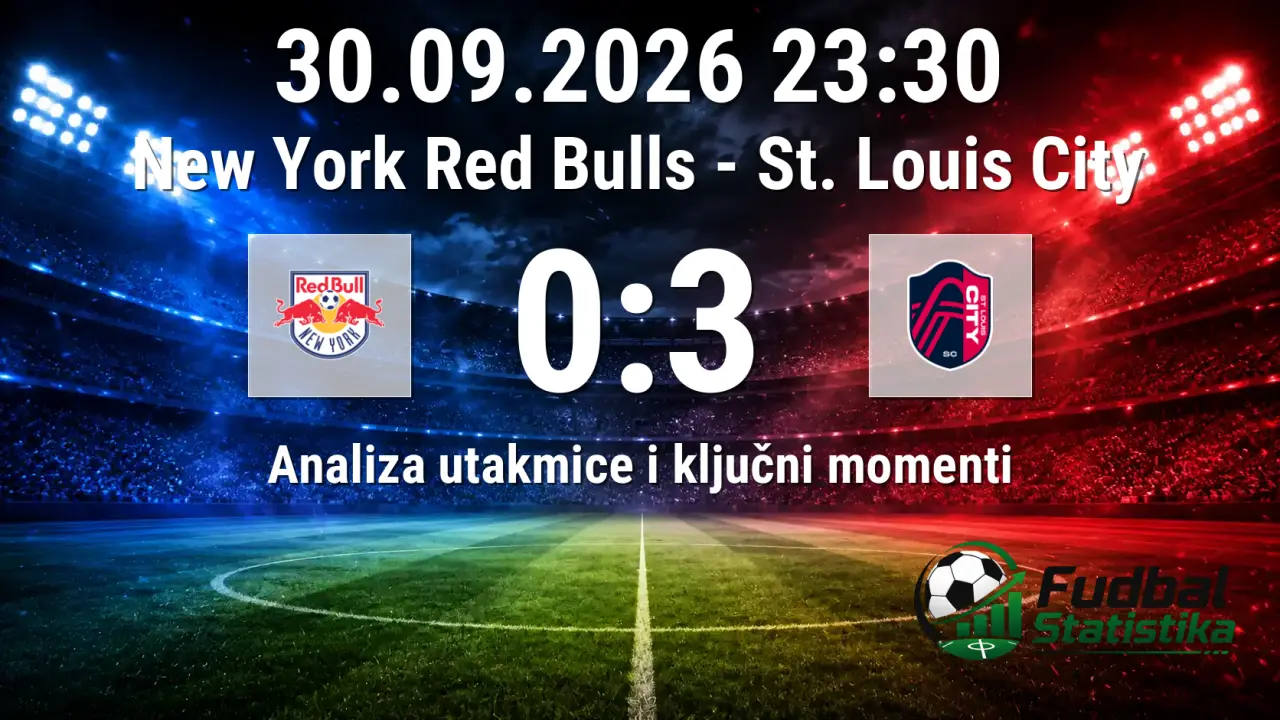 New York Red Bulls - St. Louis City 0:3 analiza