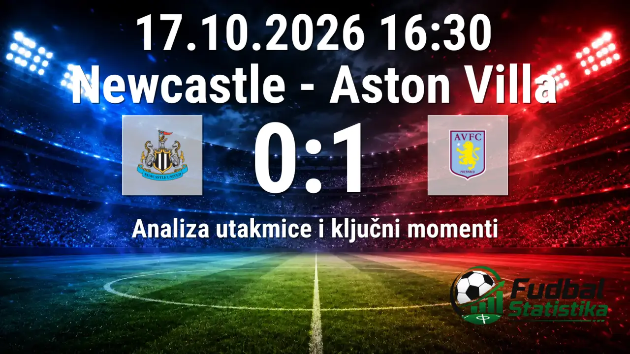 Newcastle - Aston Villa 0:1, Premijer liga 7. kolo