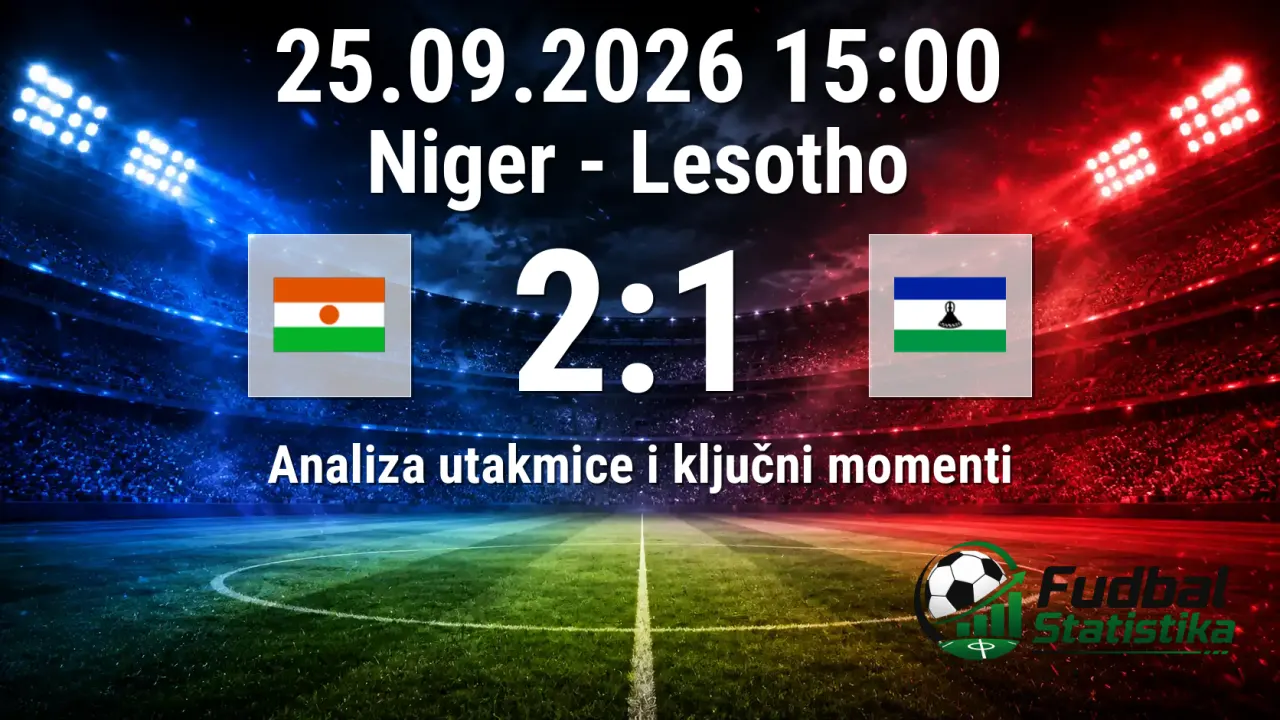 Niger - Lesotho 2:1 u AFCON kvalifikacijama