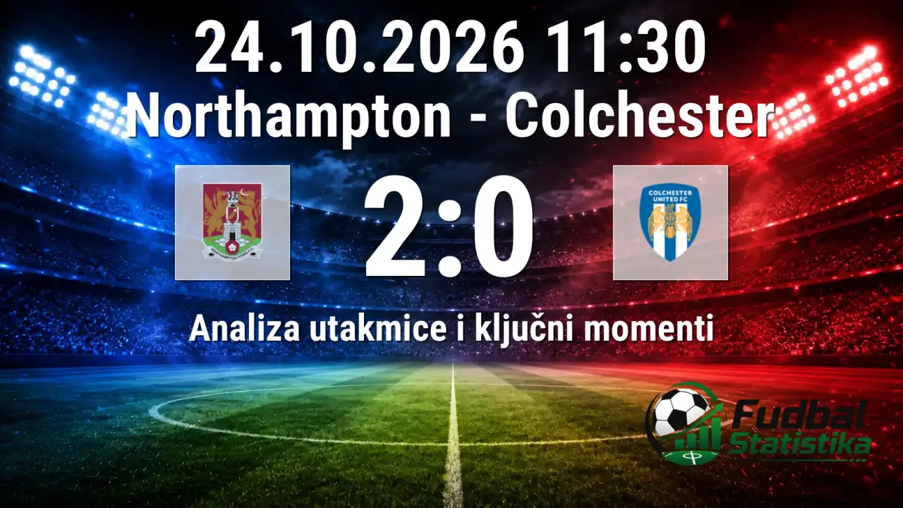 Northampton - Colchester 2:0, League Two analiza