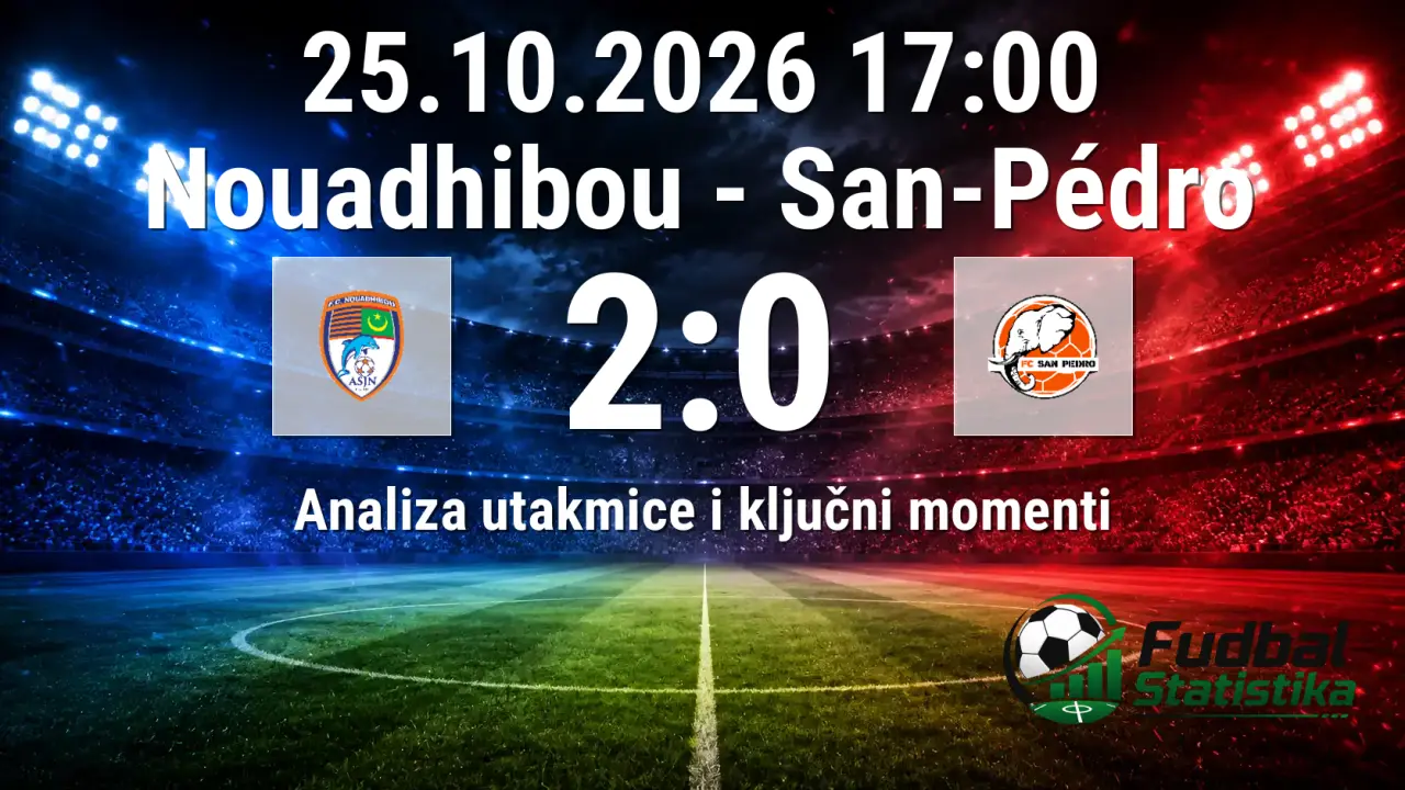 Nouadhibou - San-Pédro 2:0, Liga šampiona CAF