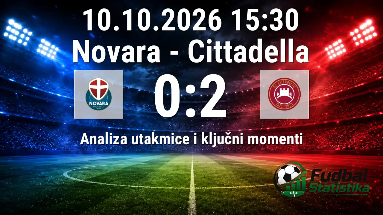 Novara - Cittadella 0:2, Serie C analiza