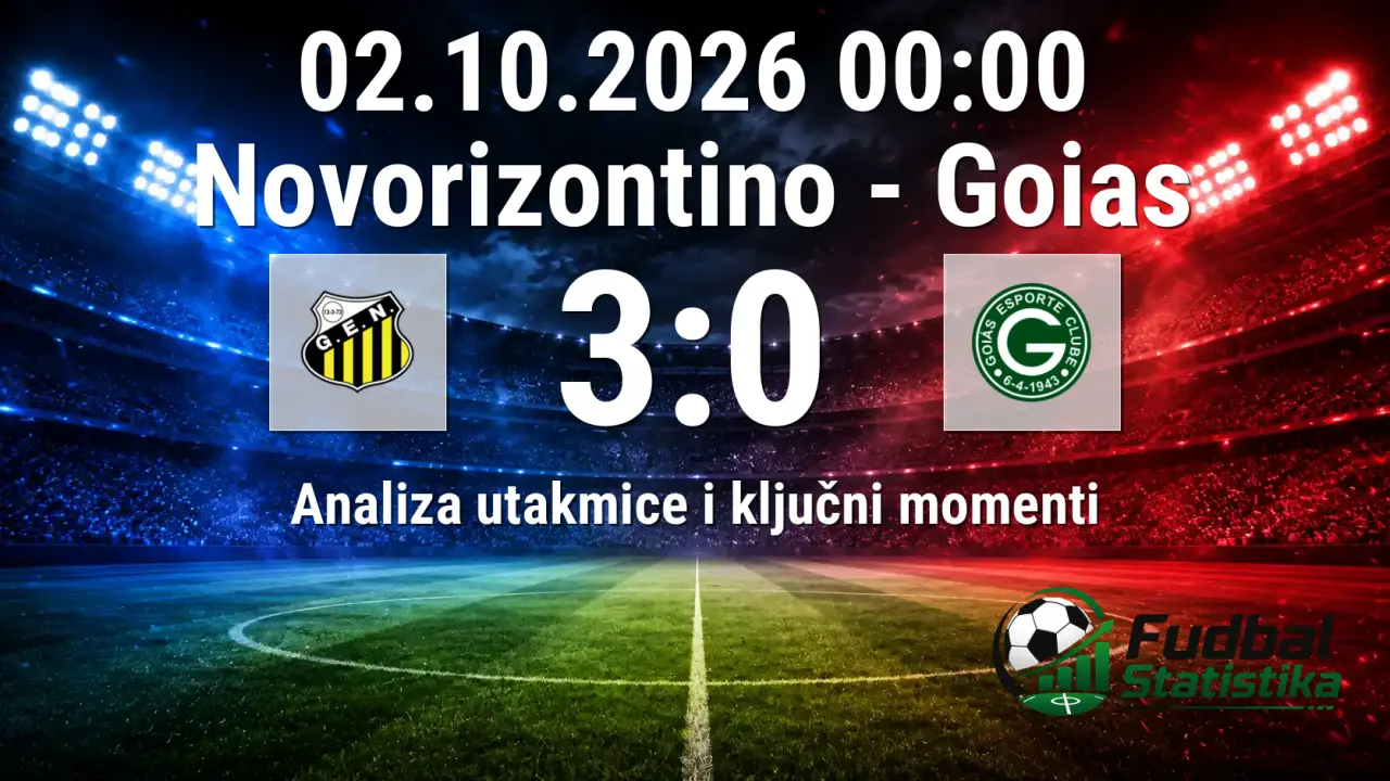 Novorizontino nadigrao Goias u Serie B Brazila