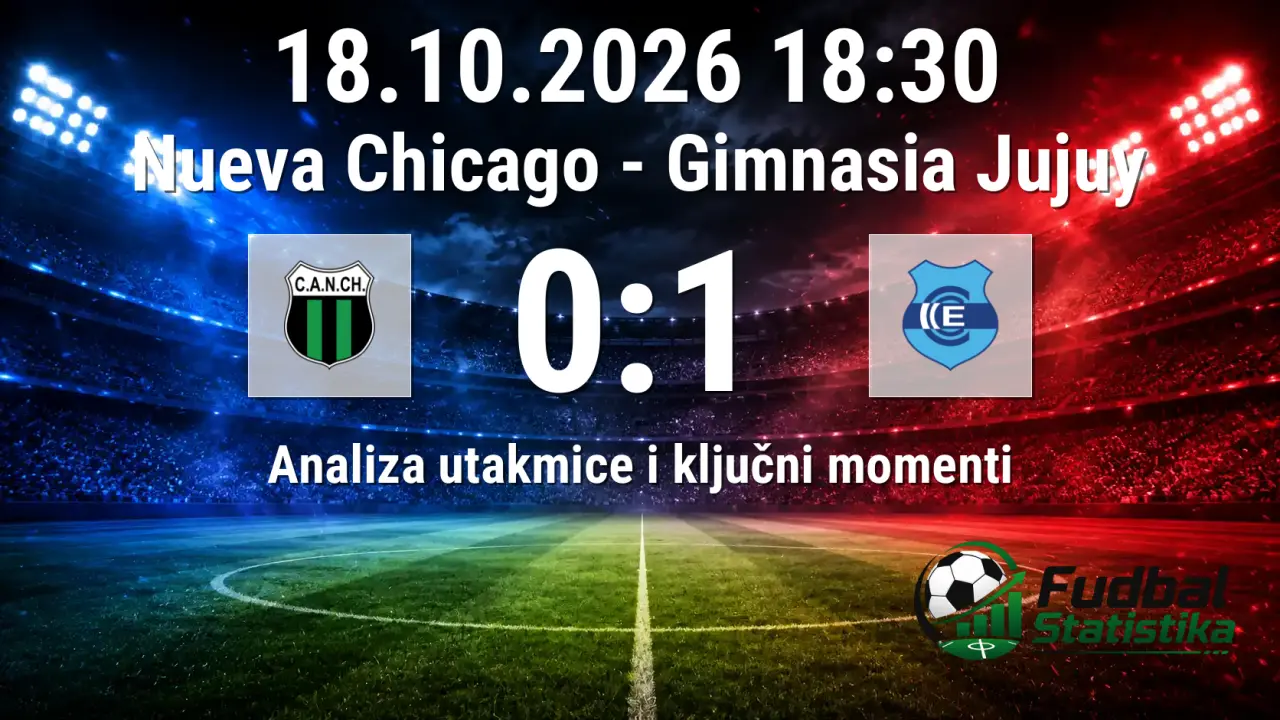 Nueva Chicago - Gimnasia Jujuy 0:1, Primera Nacional 34. kolo