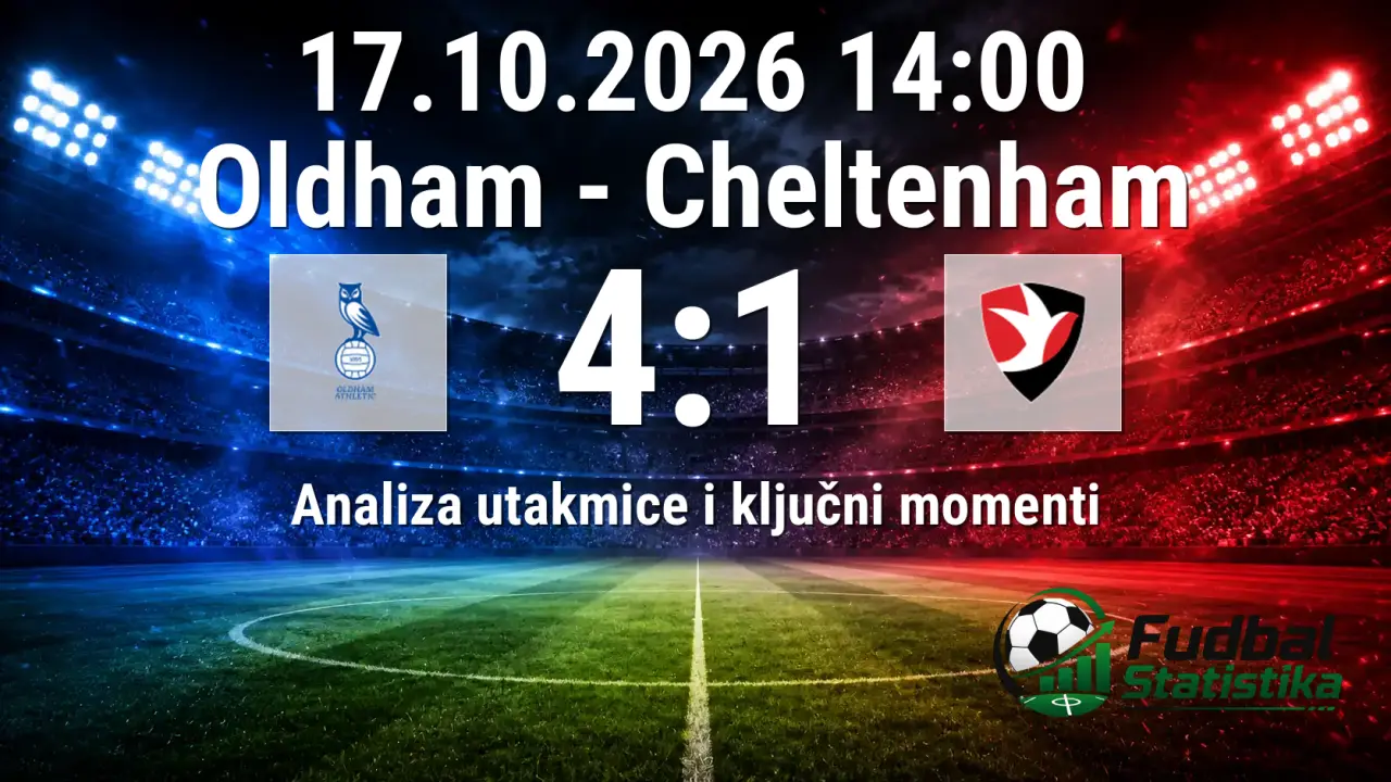 Oldham - Cheltenham 4:1 analiza