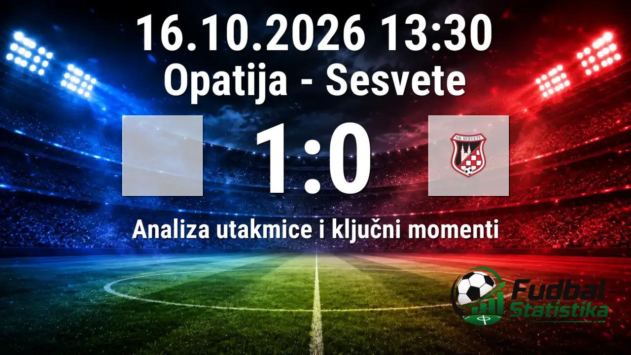Opatija - Sesvete 1:0, Prva NL Hrvatske