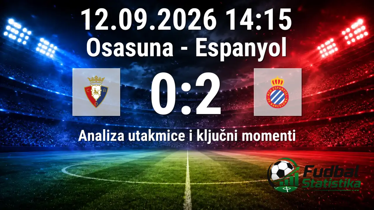 Osasuna - Espanyol 0:2 analiza utakmice