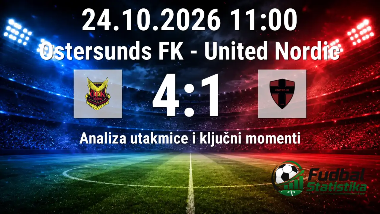 Ostersunds FK - United Nordic 4:1