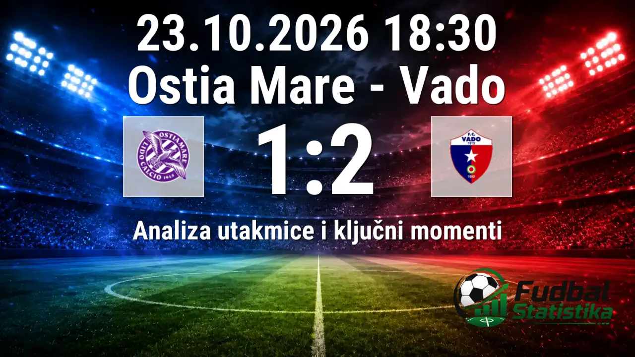 Ostia Mare - Vado 1:2, Serie C Girone B