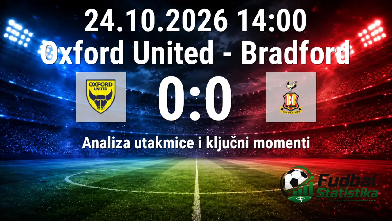 Oxford United - Bradford 0:0, League One 13. kolo