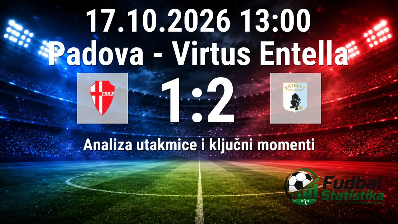 Padova - Virtus Entella 1:2, Serie B 7. kolo