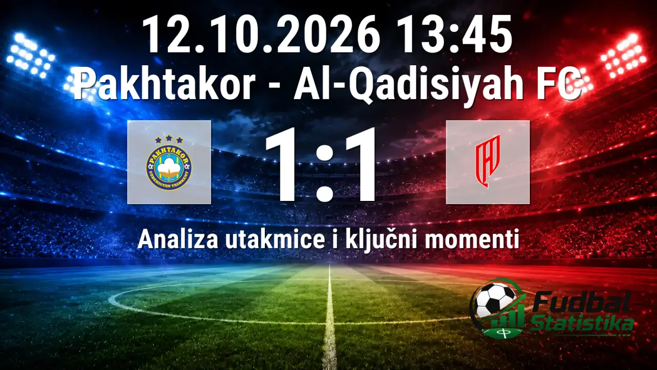 Pakhtakor i Al-Qadisiyah remizirali u Tashkentu