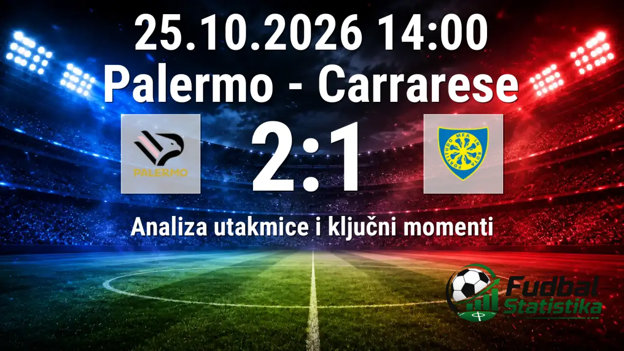 Palermo slavio protiv Carrarese u Serie B