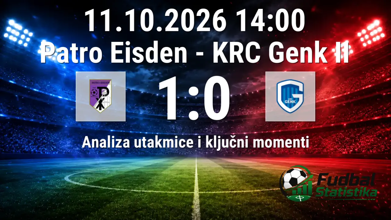 Patro Eisden - KRC Genk II 1:0, Challenger Pro League