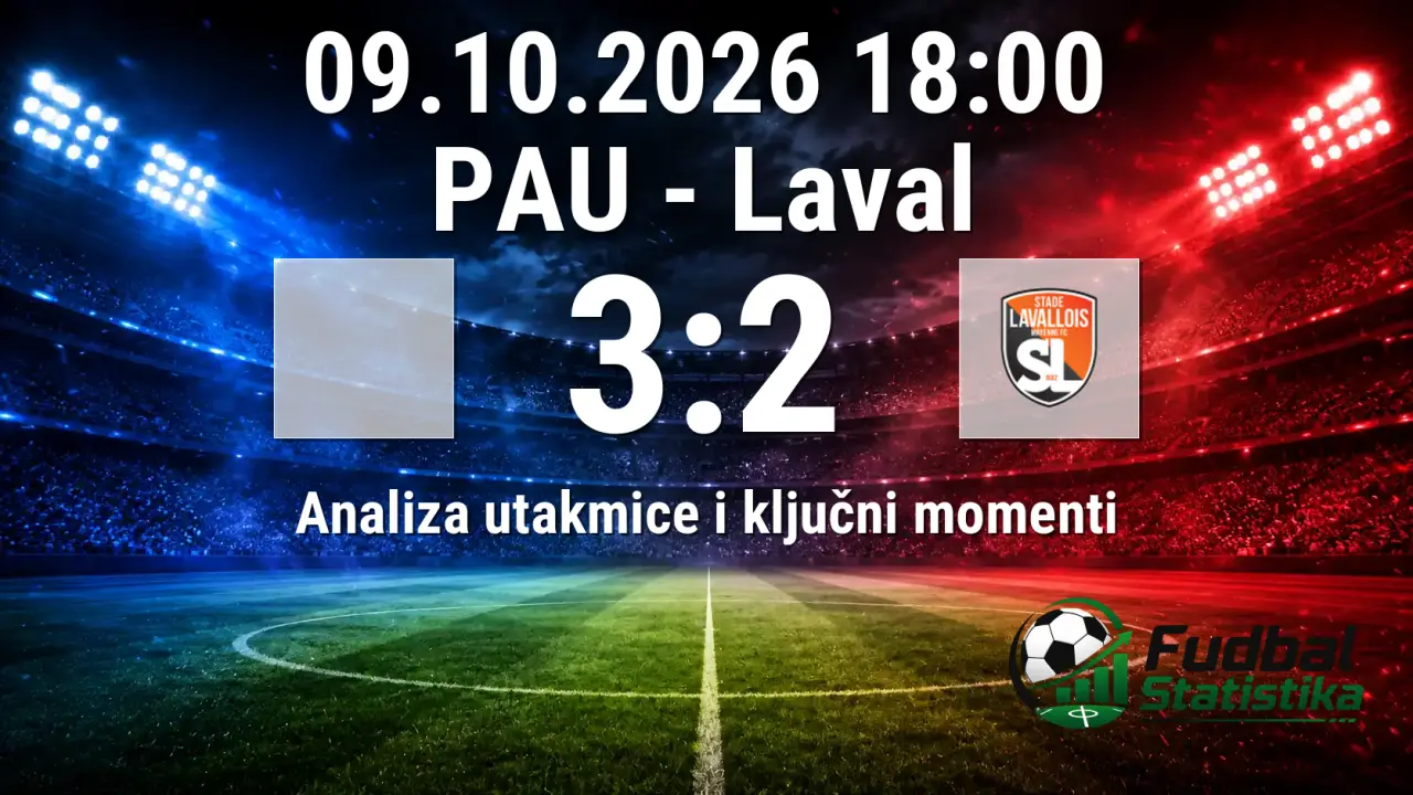 PAU - Laval 3:2, Ligue 2 analiza