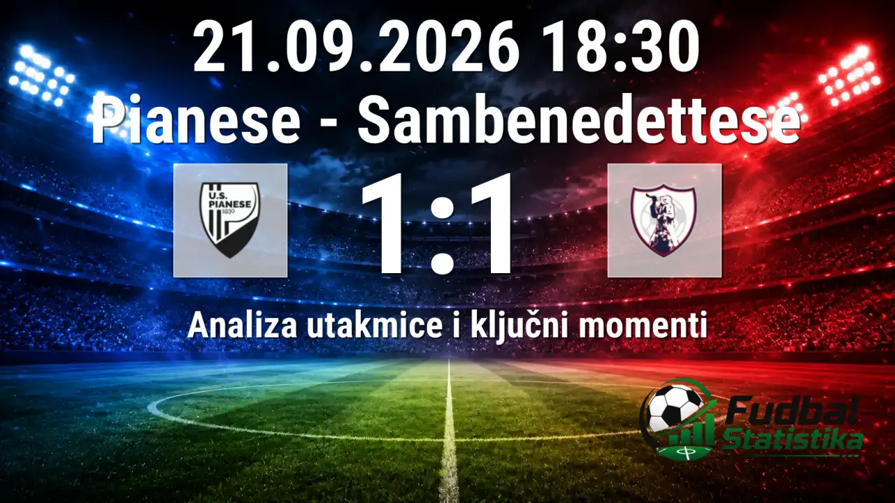 Pianese i Sambenedettese odigrali nerešeno u Seriji C