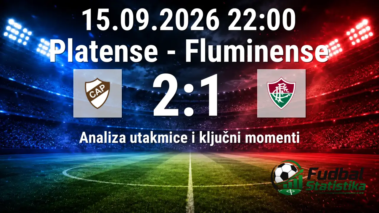 Platense vs Fluminense 2:1 - Libertadores četvrtfinale