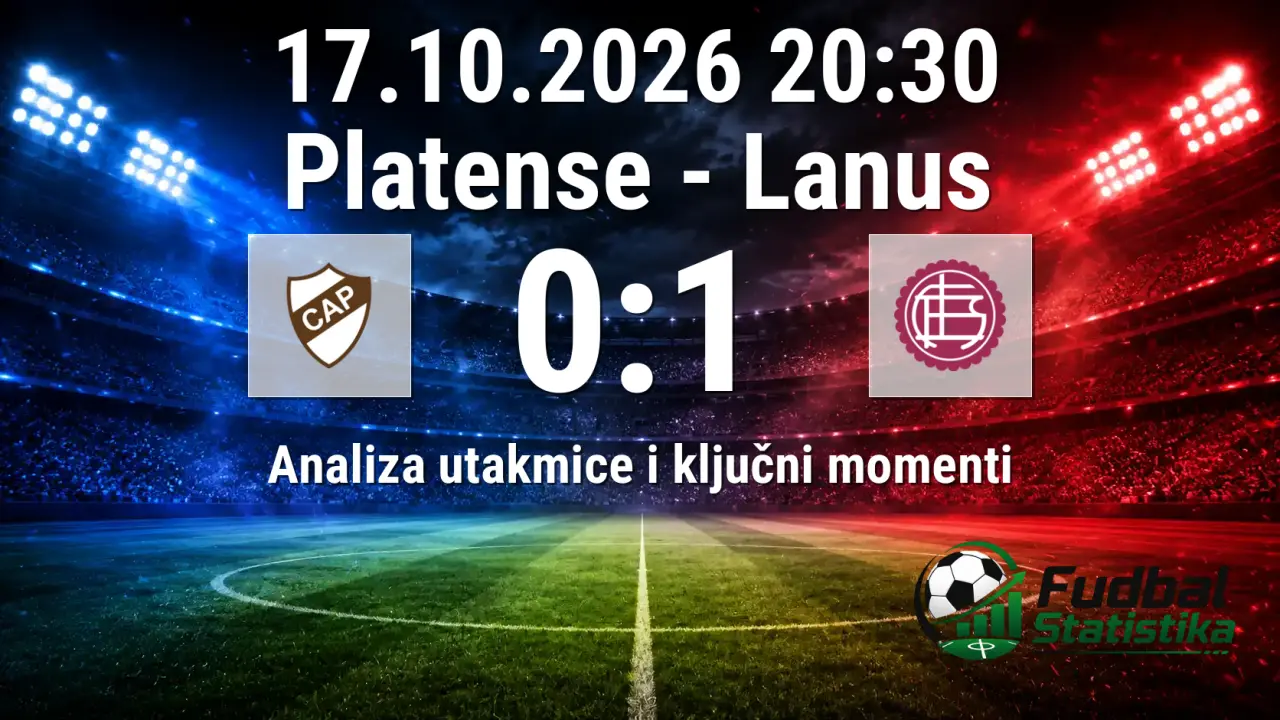 Platense - Lanus 0:1, Liga Profesional Argentina 2026