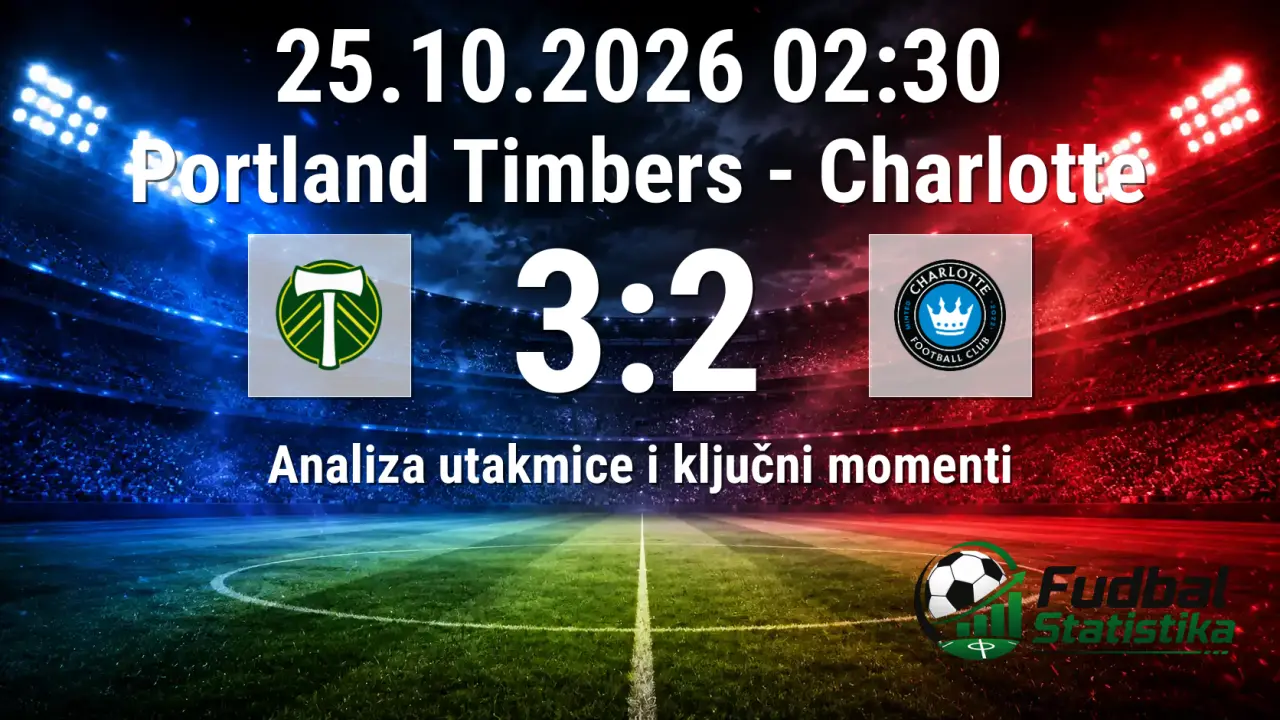 Portland Timbers - Charlotte 3:2