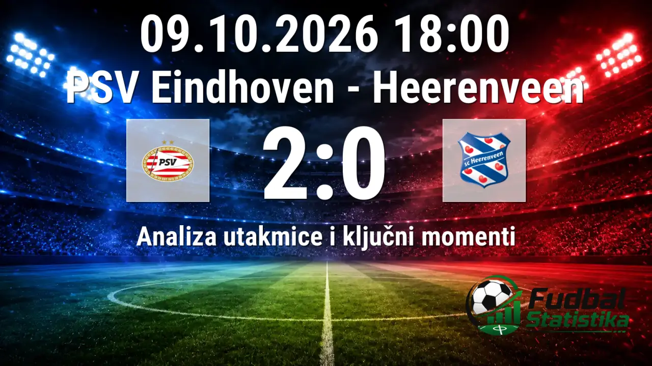 PSV Eindhoven - Heerenveen 2:0 analiza