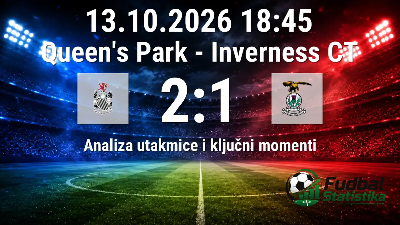 Queen's Park - Inverness CT 2:1, Championship Škotska