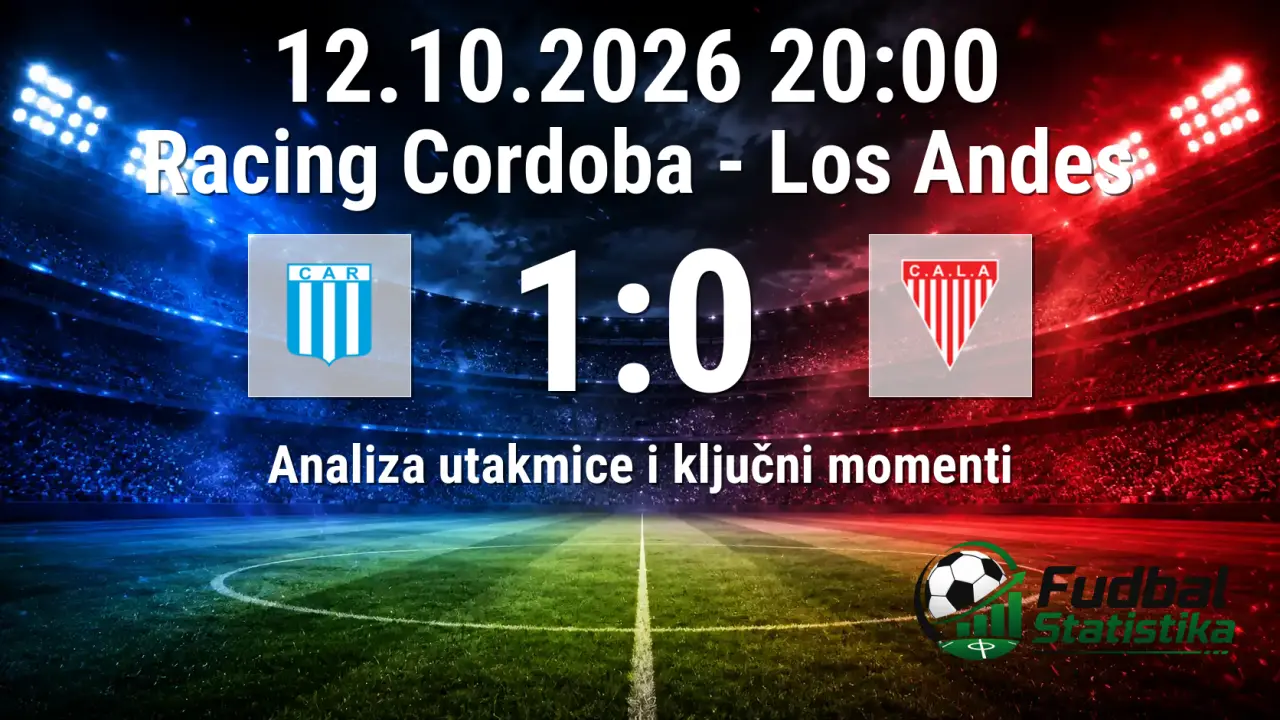 Racing Cordoba - Los Andes 1:0, Primera Nacional 33. kolo