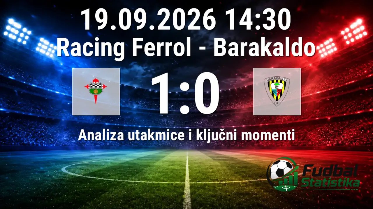 Racing Ferrol vs Barakaldo 1:0 - analiza utakmice