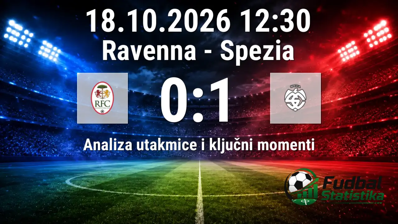 Ravenna - Spezia 0:1, Serie C Girone B