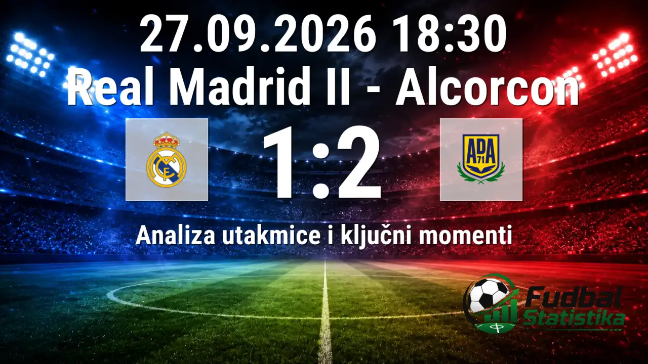 Real Madrid II - Alcorcon 1:2 analiza