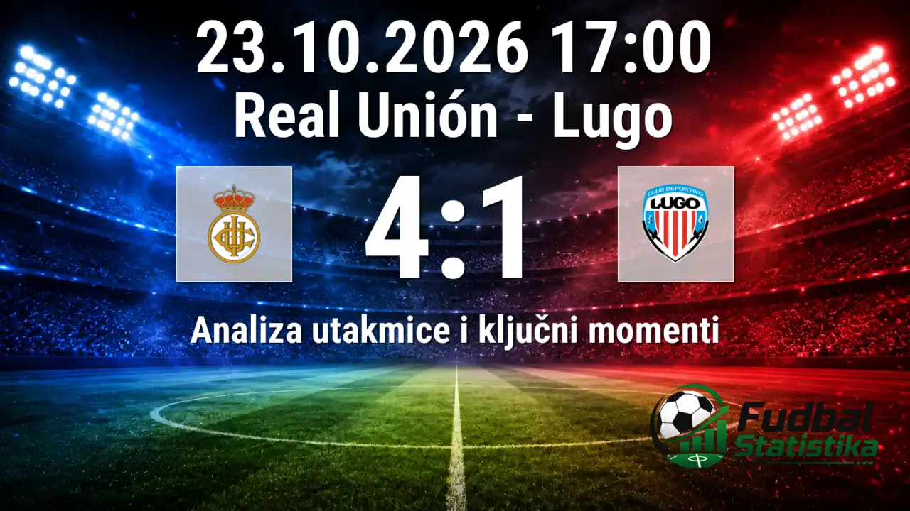 Real Uniòn - Lugo 4:1, Primera División RFEF Grupa 1