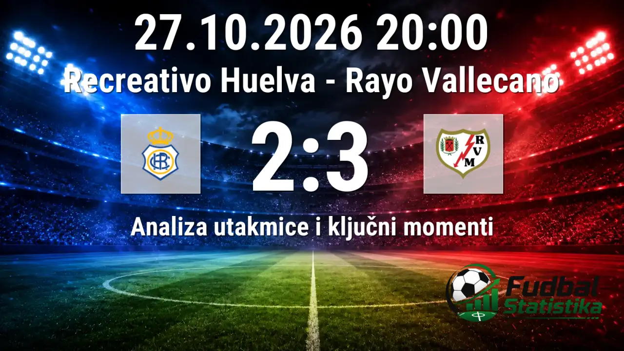 Recreativo Huelva - Rayo Vallecano 2:3 (AET) - Kupa Španije