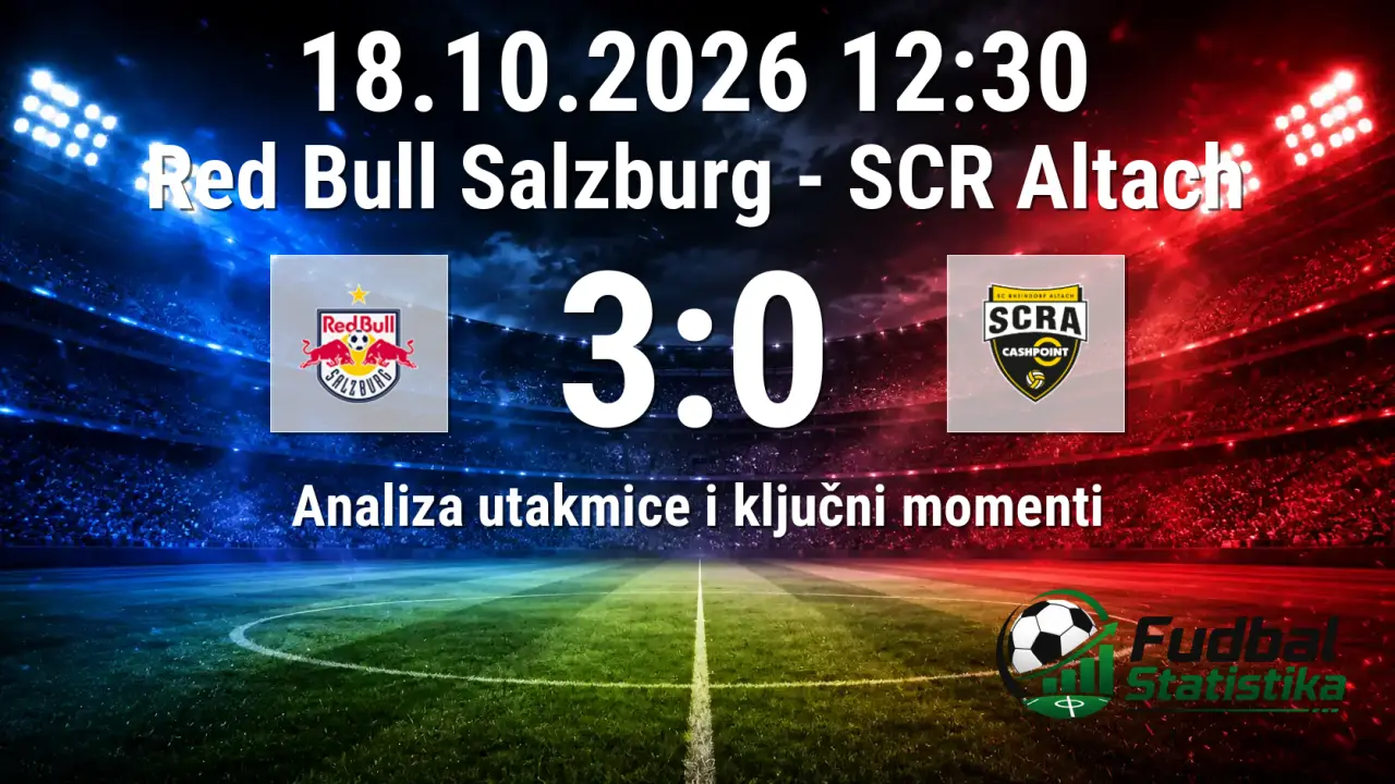 Red Bull Salzburg - SCR Altach 3:0, 9. kolo Bundeslige Austrije