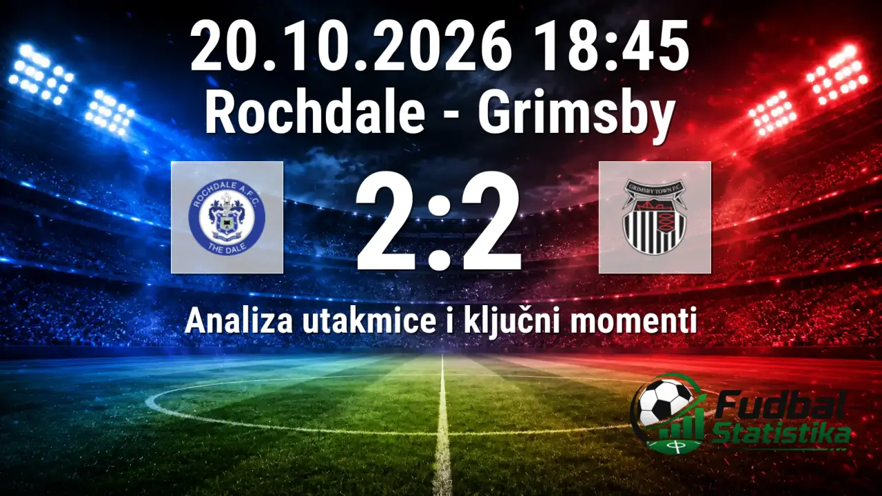 Rochdale i Grimsby odigrali nerešeno u League Two
