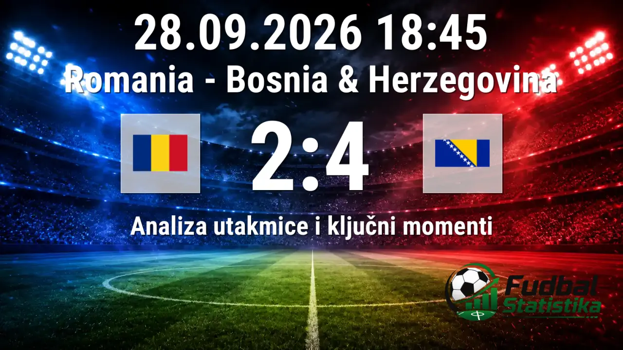 Rumunija - Bosna i Hercegovina 2:4, UEFA Nations League 2026