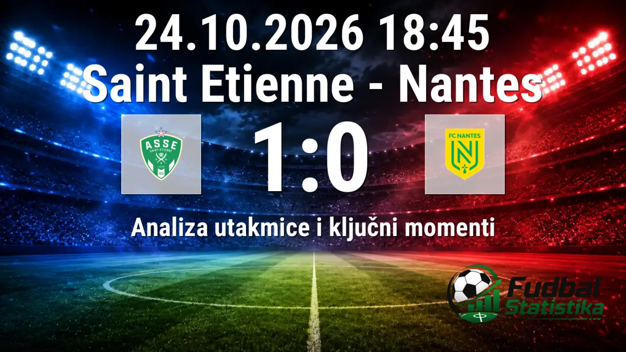 Saint Etienne pobedio Nantes u 10. kolu Ligue 2