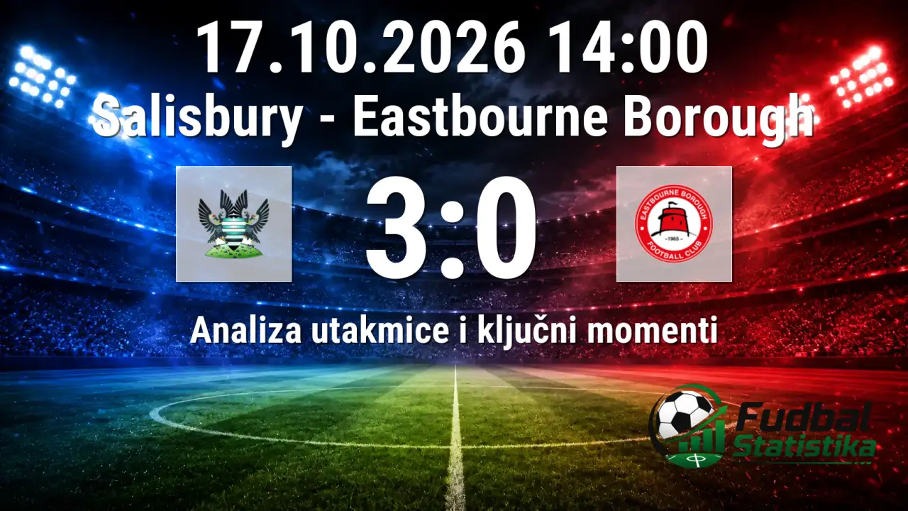 Salisbury - Eastbourne Borough 3:0 u FA Cupu
