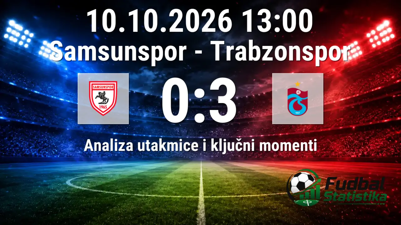 Samsunspor - Trabzonspor 0:3 analiza