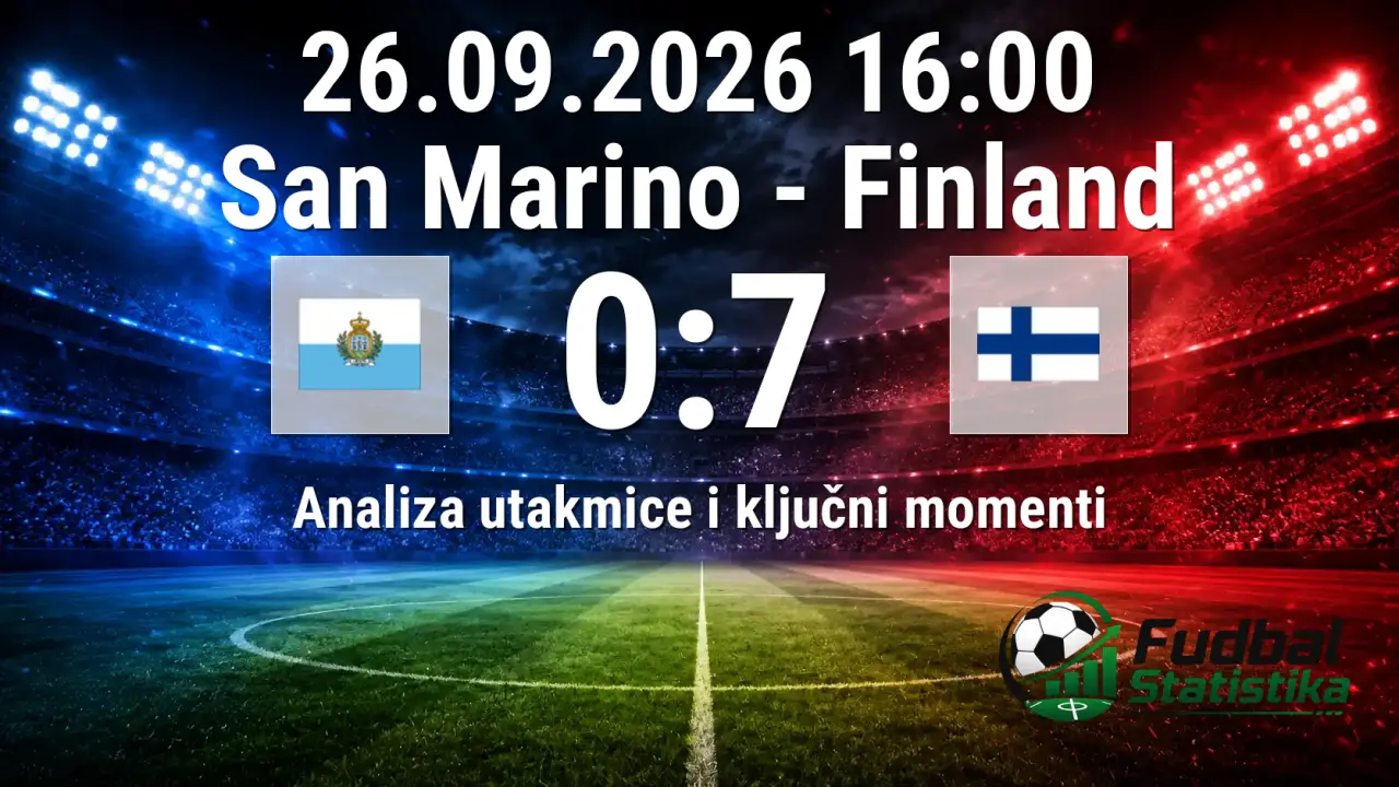 San Marino - Finska 0:7, UEFA Nations League 2026