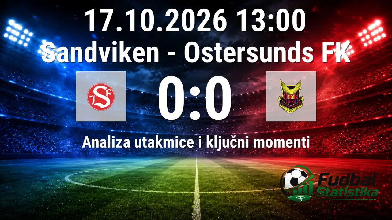 Sandviken i Ostersunds FK odigrali bez golova u Superettan 27. kola