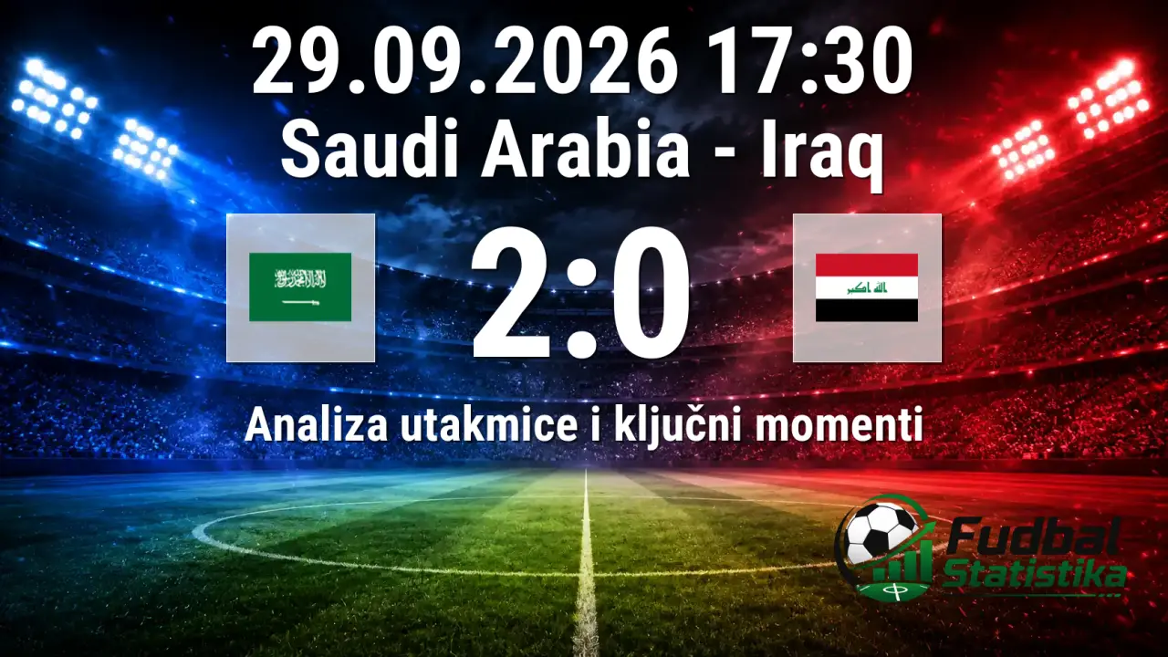 Saudijska Arabija - Irak 2:0, Gulf Cup 2026