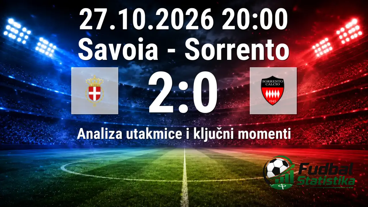 Savoia pobedila Sorrento u osmini finala Kupa Italije Serie C