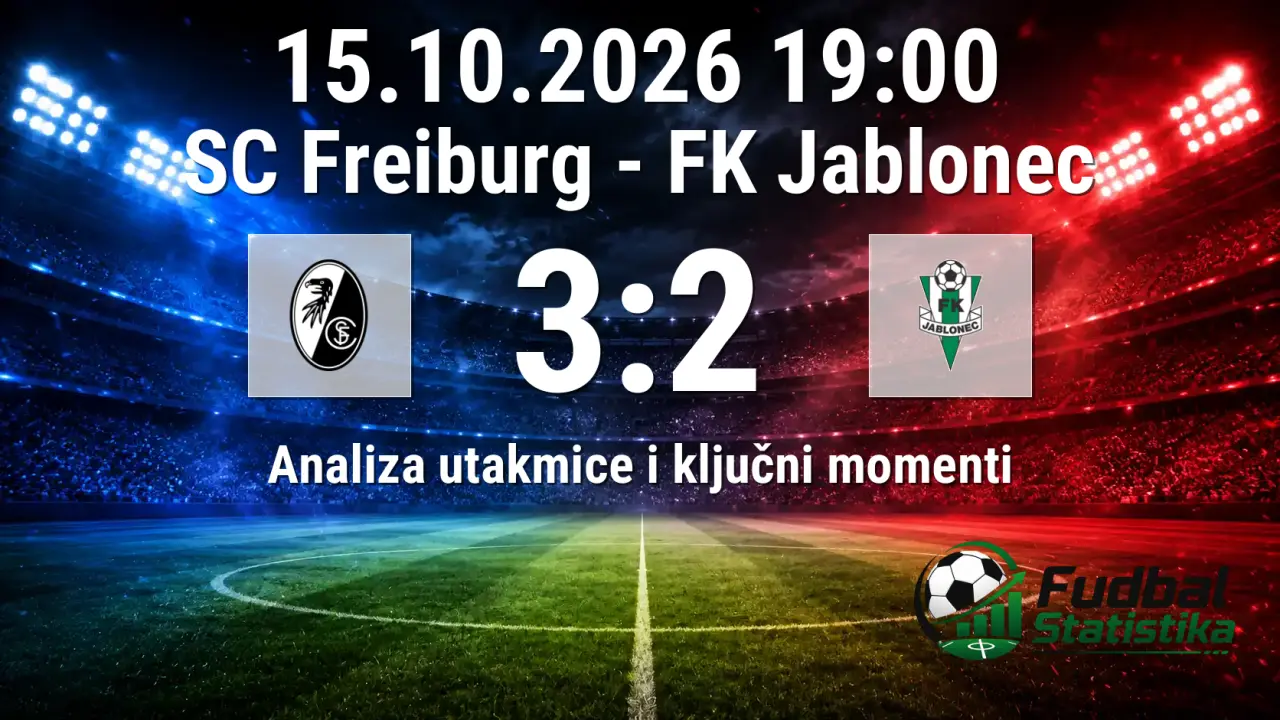 SC Freiburg - FK Jablonec 3:2, UEFA Europa Conference League